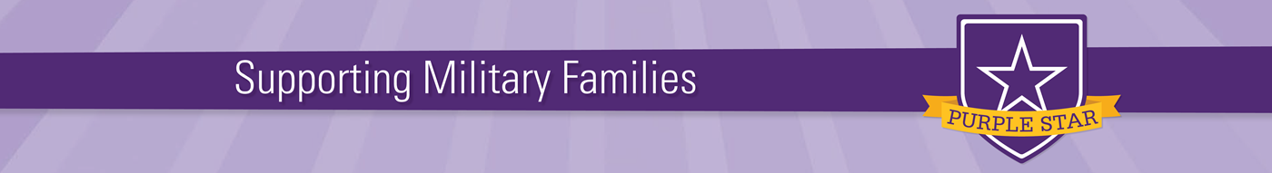 Purple Star Banner